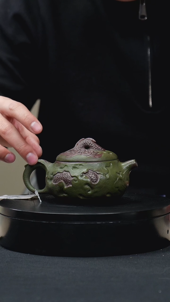 【闪购商品】紫砂茶壶090花器手工紫砂壶
