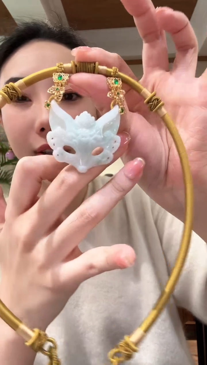 【闪购商品】翡翠颈饰未镶嵌国风