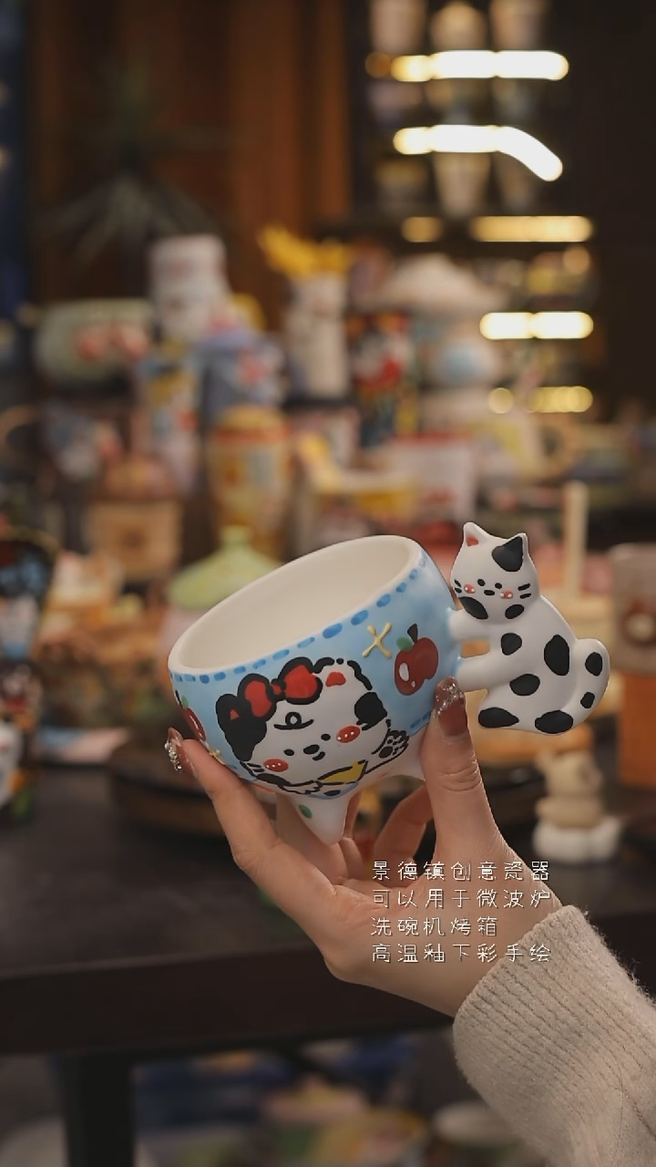 景德镇釉下彩绘设计师款式陶瓷