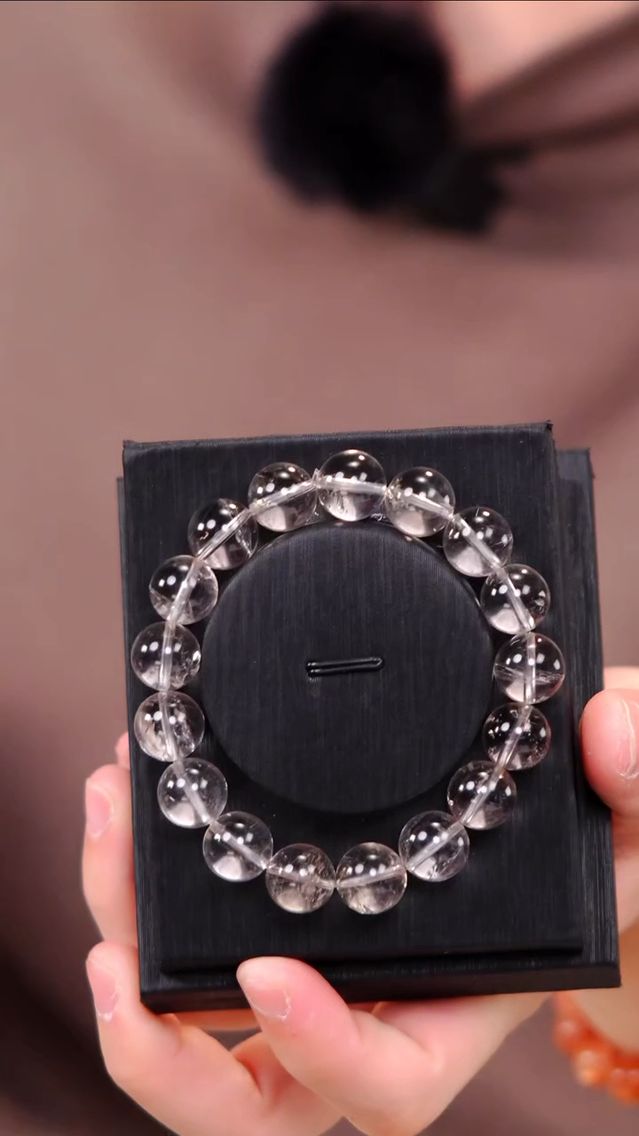 【闪购商品】水晶单圈未镶嵌Q025魔鬼发晶单圈12mm