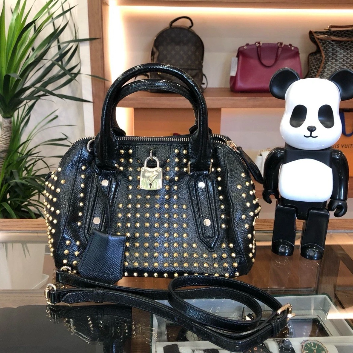 99新 BURBERRY/博柏利 云朵奢品/巴宝莉钉子包