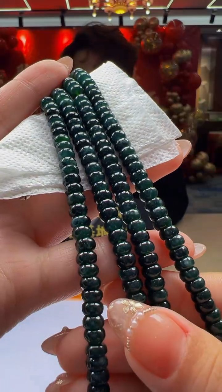 【闪购商品】翡翠颈饰未镶嵌Q2025-1-23-6