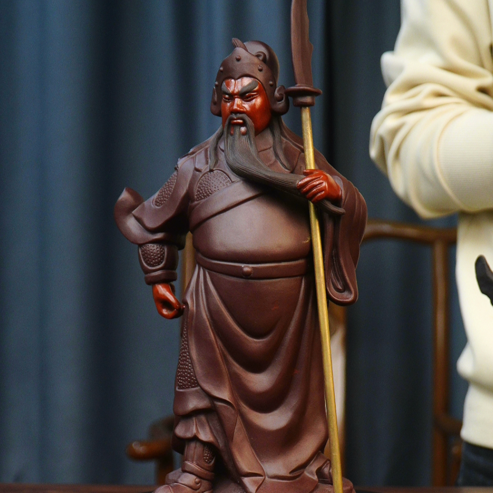 关公带刀 开利茶器