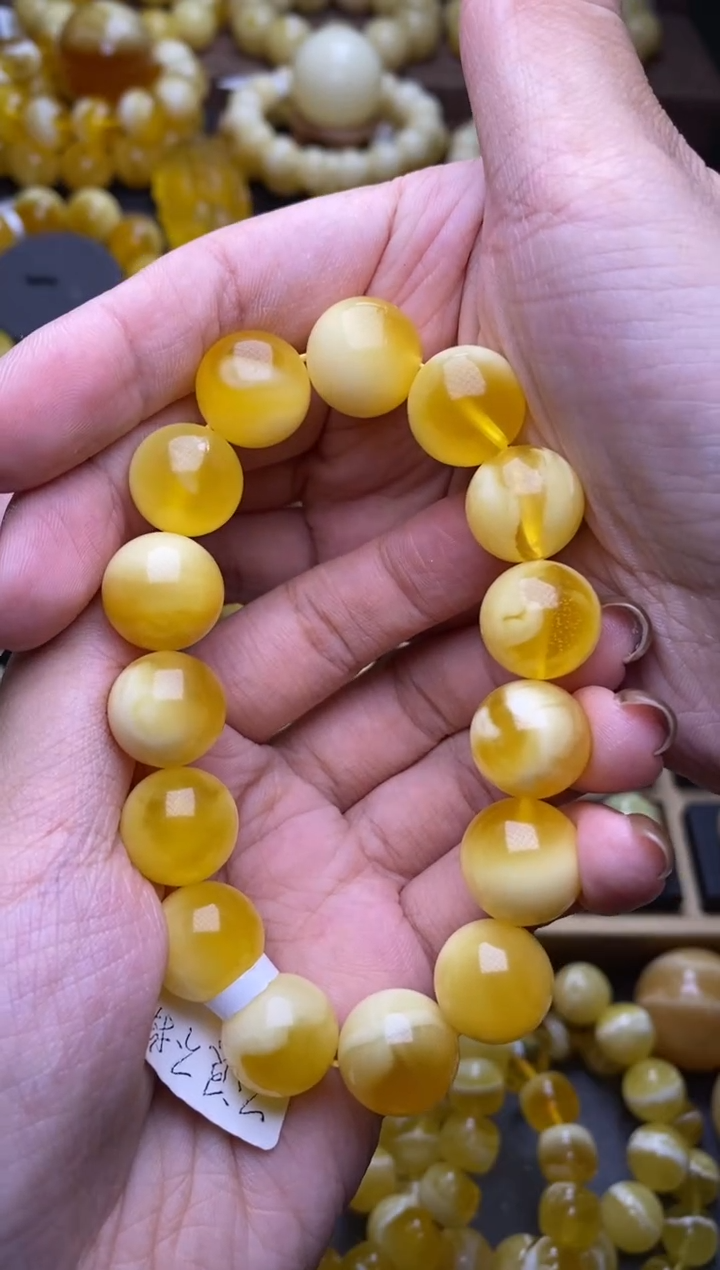 【闪购商品】琥珀裸石未镶嵌大小姐珠宝严选106