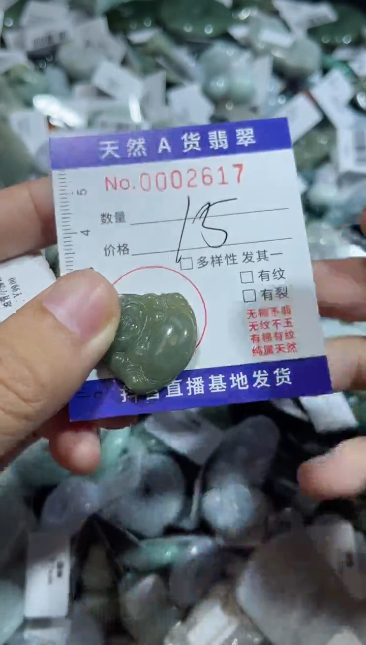 【闪购商品】翡翠颈饰未镶嵌00002617