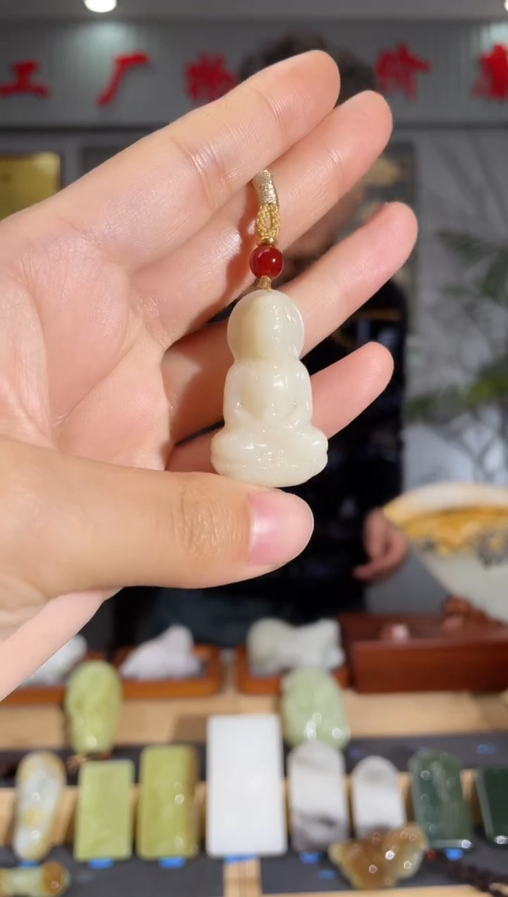 【闪购商品】和田玉颈饰未镶嵌拍一发一 多样性发货1