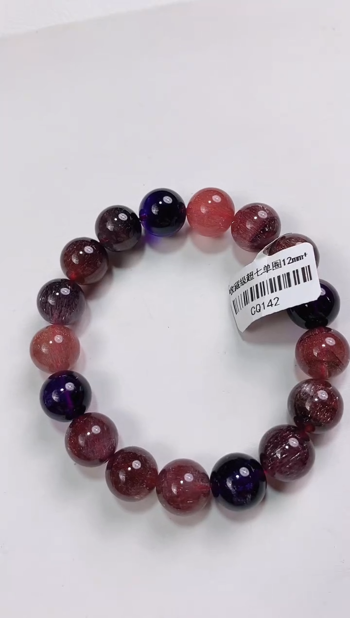 【闪购商品】水晶超七单圈12*+未镶嵌多人多样性发其一