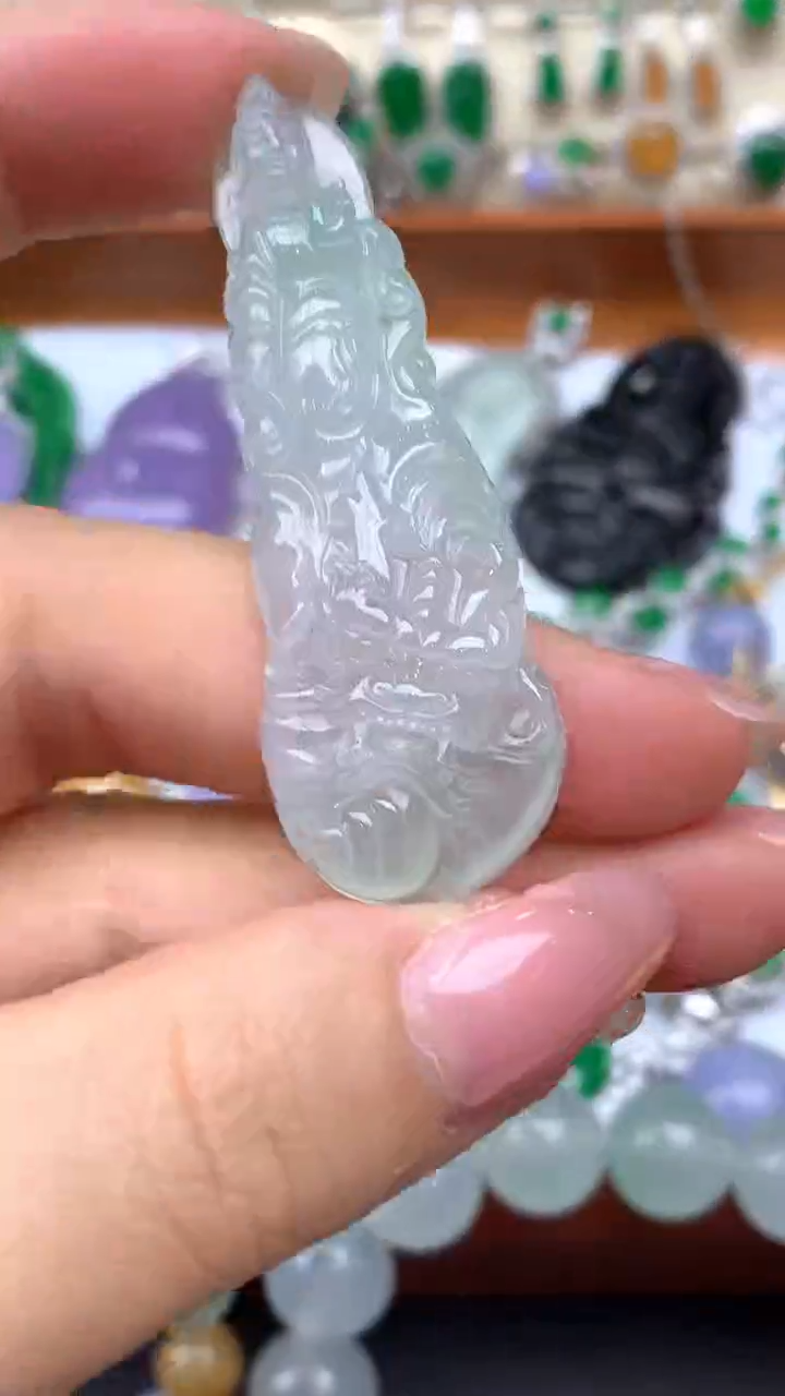 【闪购商品】翡翠颈饰未镶嵌350-天然翡翠