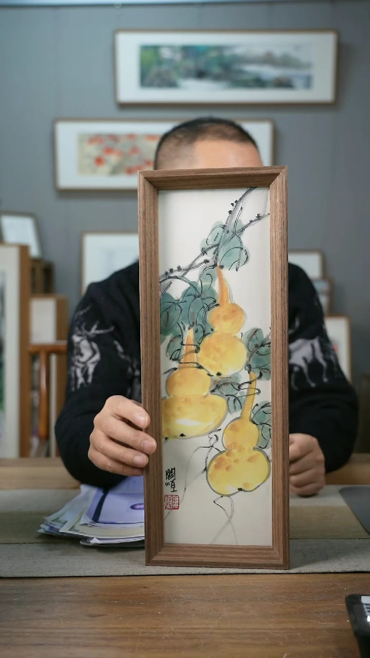 【闪购商品】书法协会会员老师带框作品-