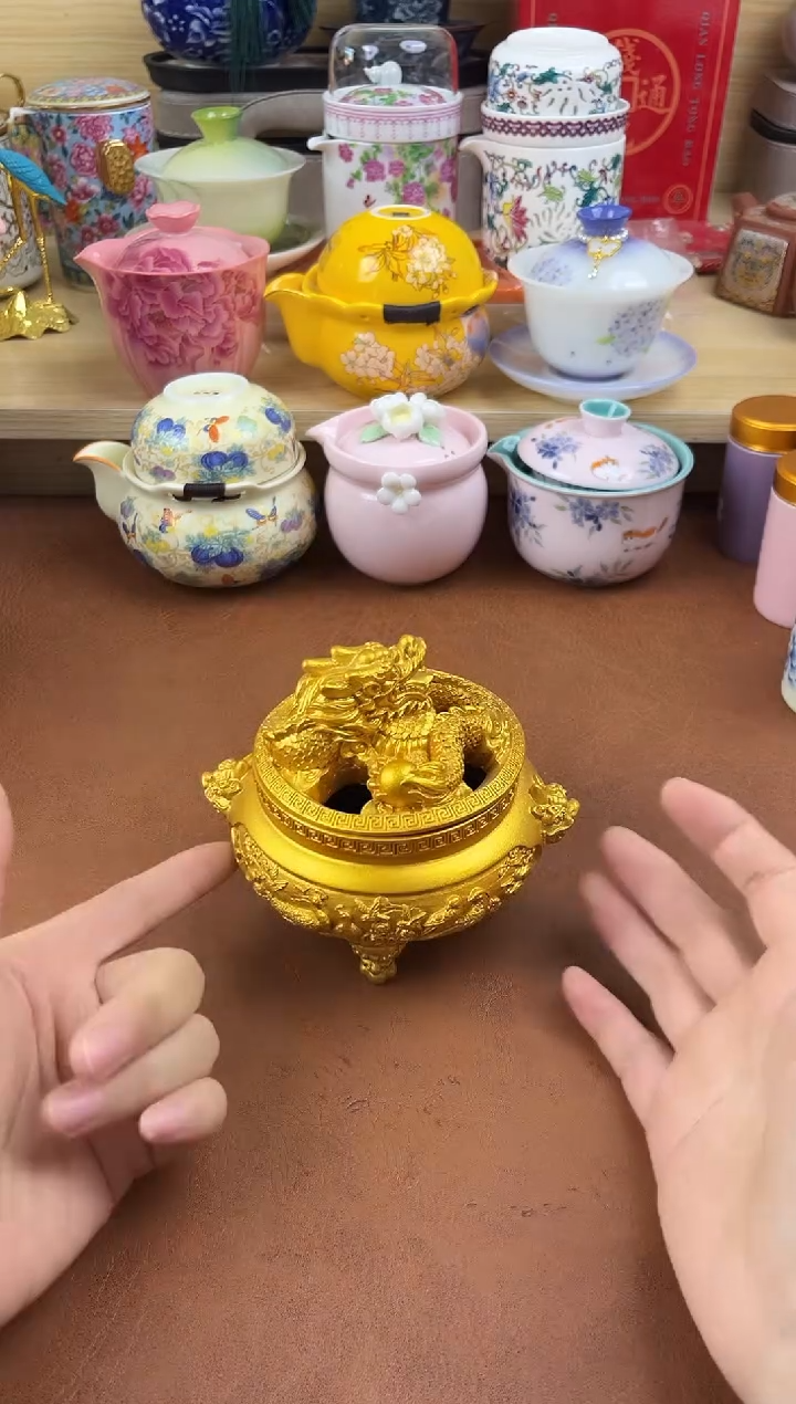 陶陶瓷茶具摆件旅行套组