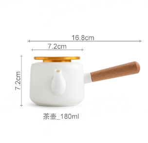 盖世一品_侧把壶【禅风白】