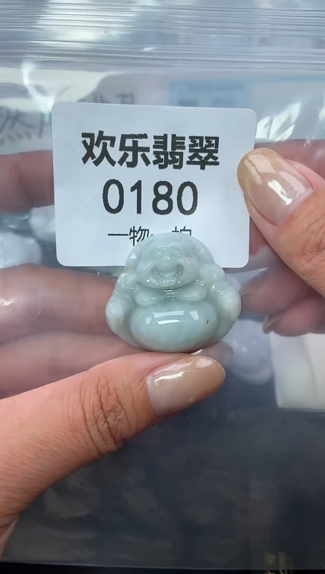 颈饰未镶嵌翡翠缅甸天然翡翠0180