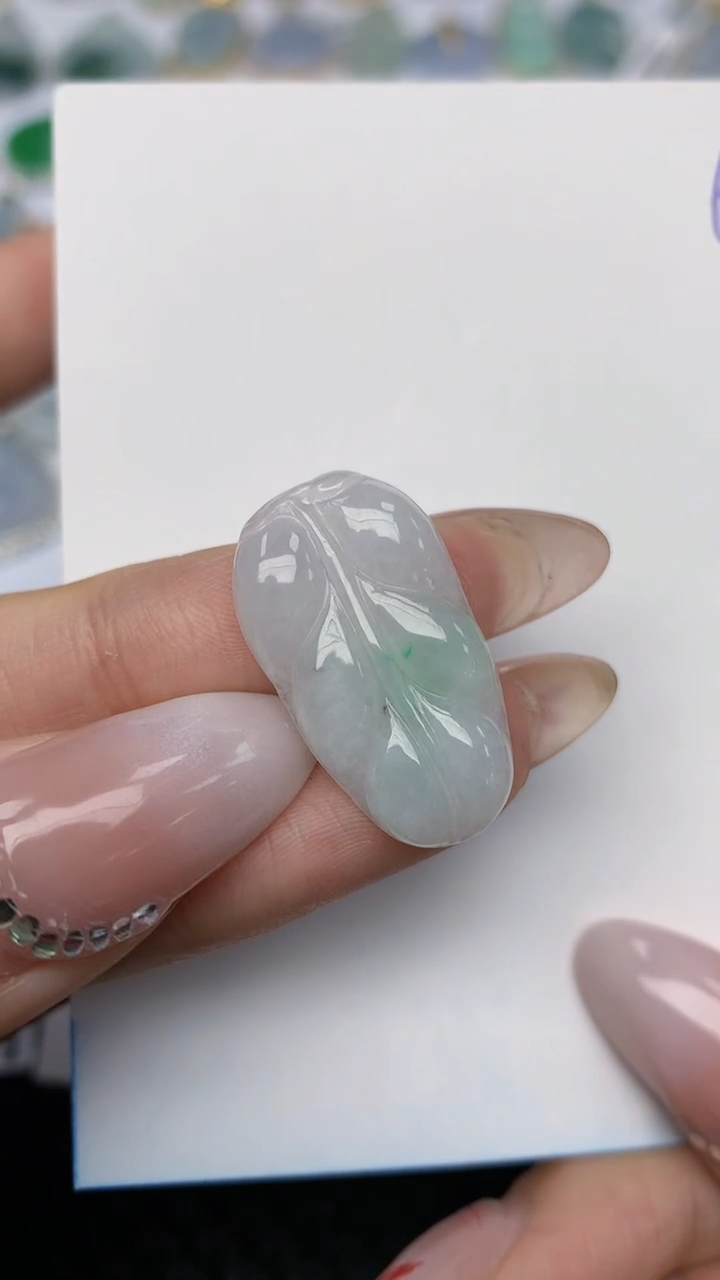 【闪购商品】翡翠颈饰未镶嵌天然翡翠A货 6