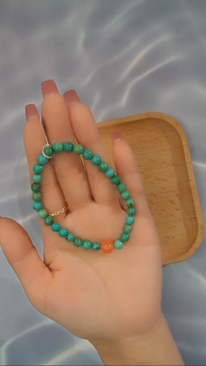【闪购商品】绿松石手链未镶嵌发货一件