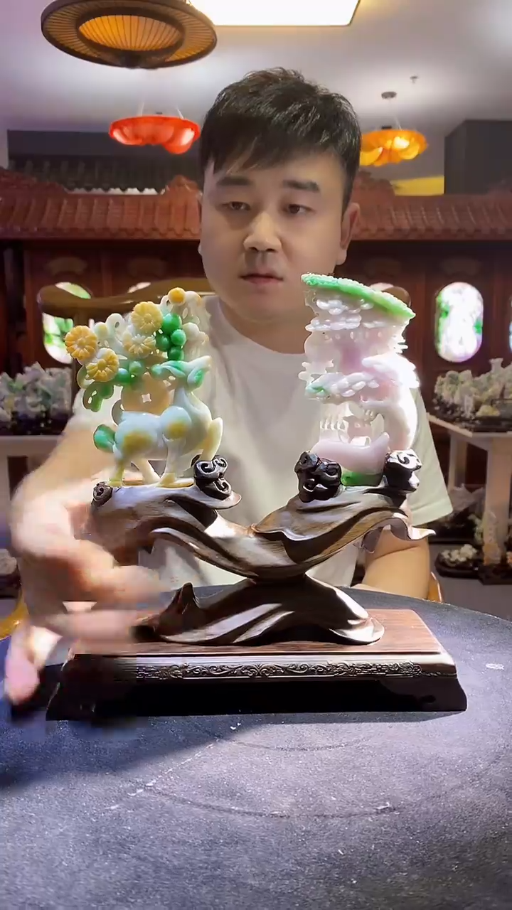 未镶嵌定制翡翠03/1205/W/鹿