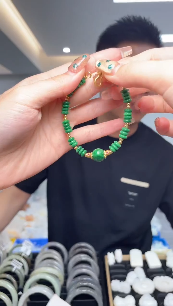 未镶嵌手链翡翠（多样性单个发货）