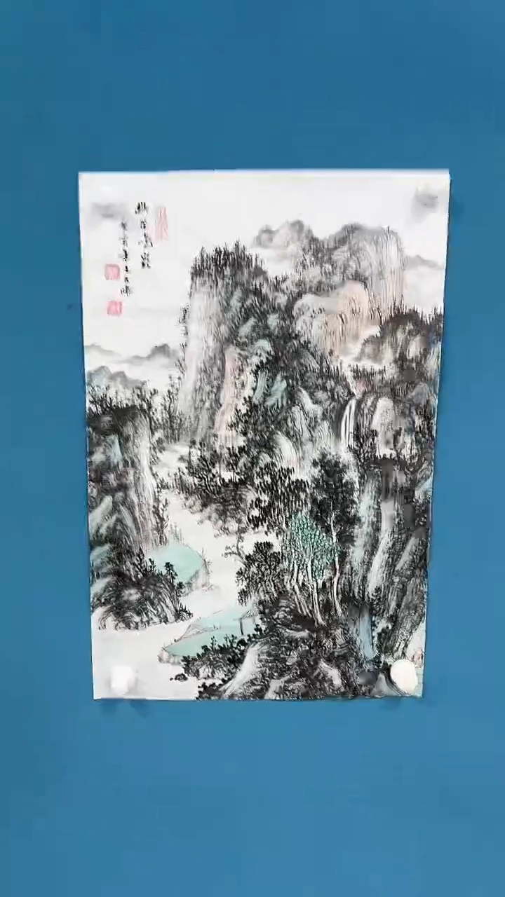 【闪购商品】国画2.19-甄选-王夫怀-四尺三开10