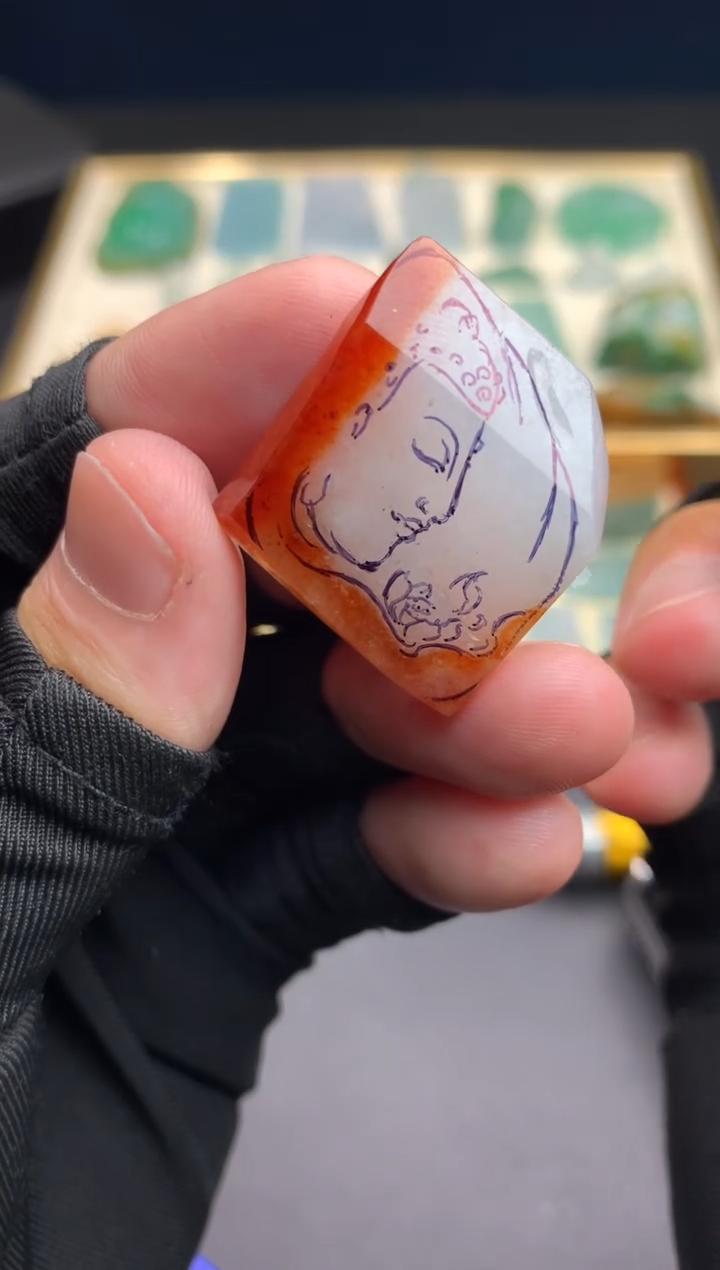 定制翡翠未镶嵌 天然翡翠  裸石（含工费）