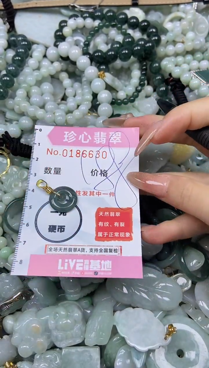 翡翠未镶嵌颈饰闪购链接0186630