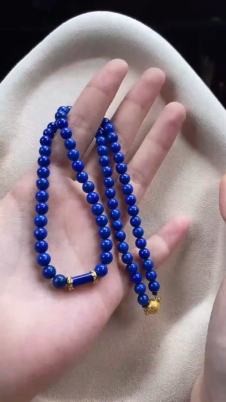 未镶嵌青金石颈饰项链