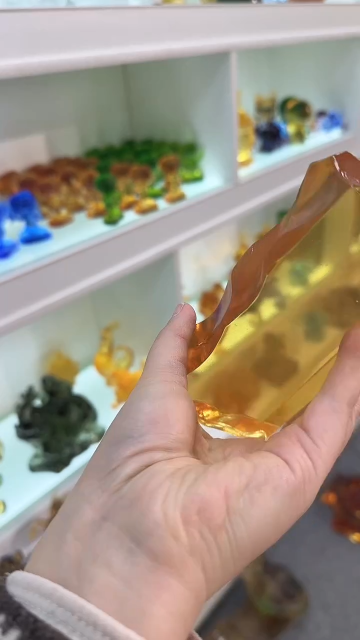 手工艺品琉璃底座