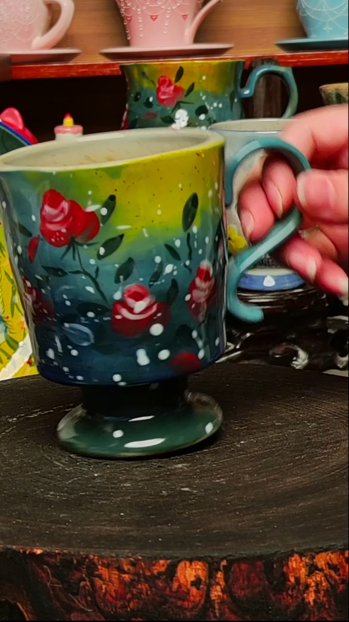 摆件陶景德镇高温创意陶瓷有瑕