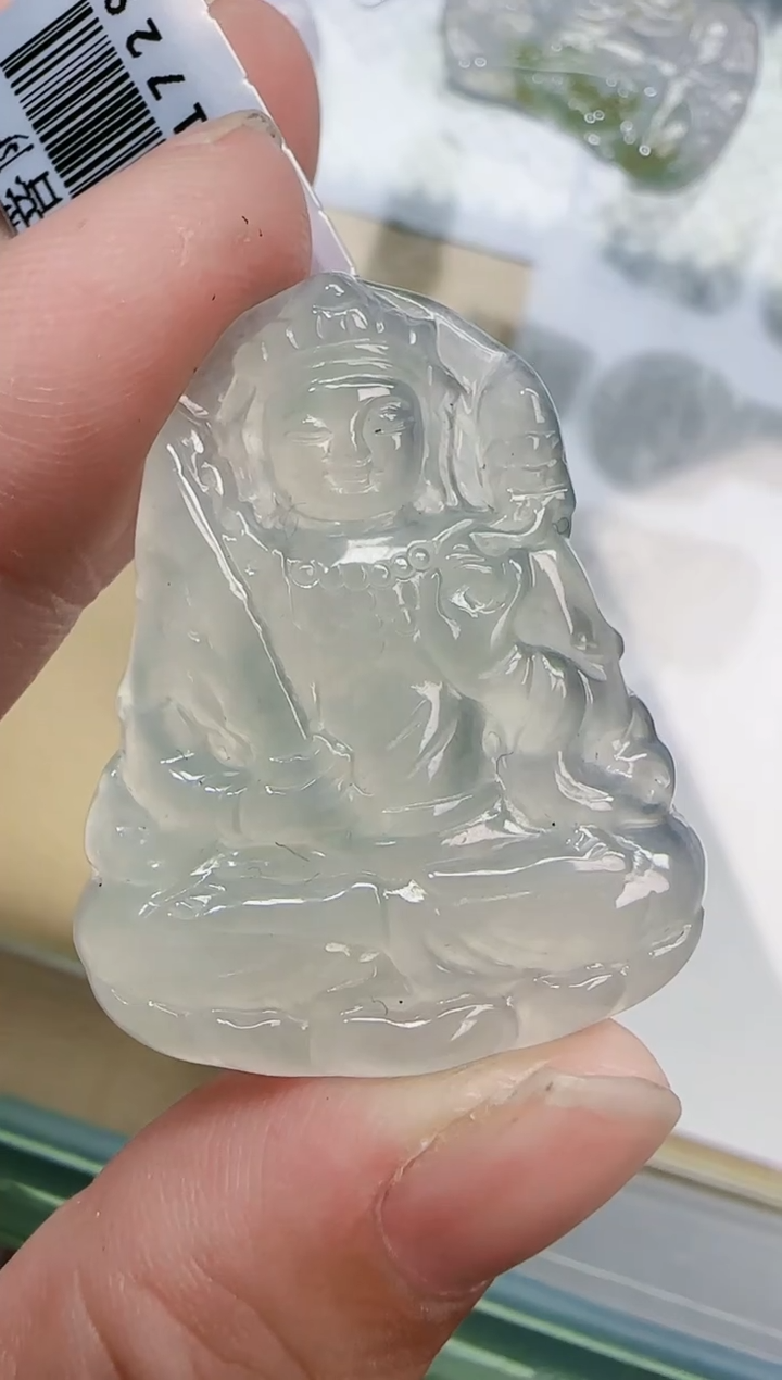 翡翠未镶嵌颈饰缅甸翡翠A货