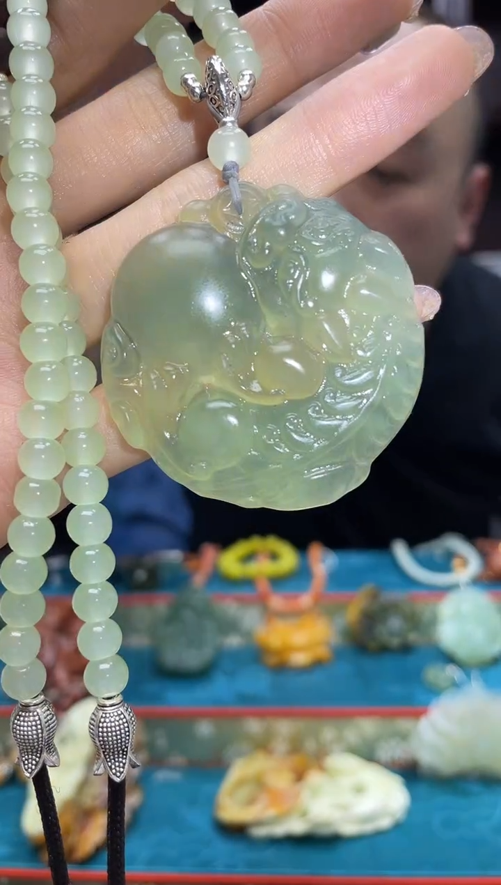 未镶嵌岫玉吊坠·多样性发*货拍一发一