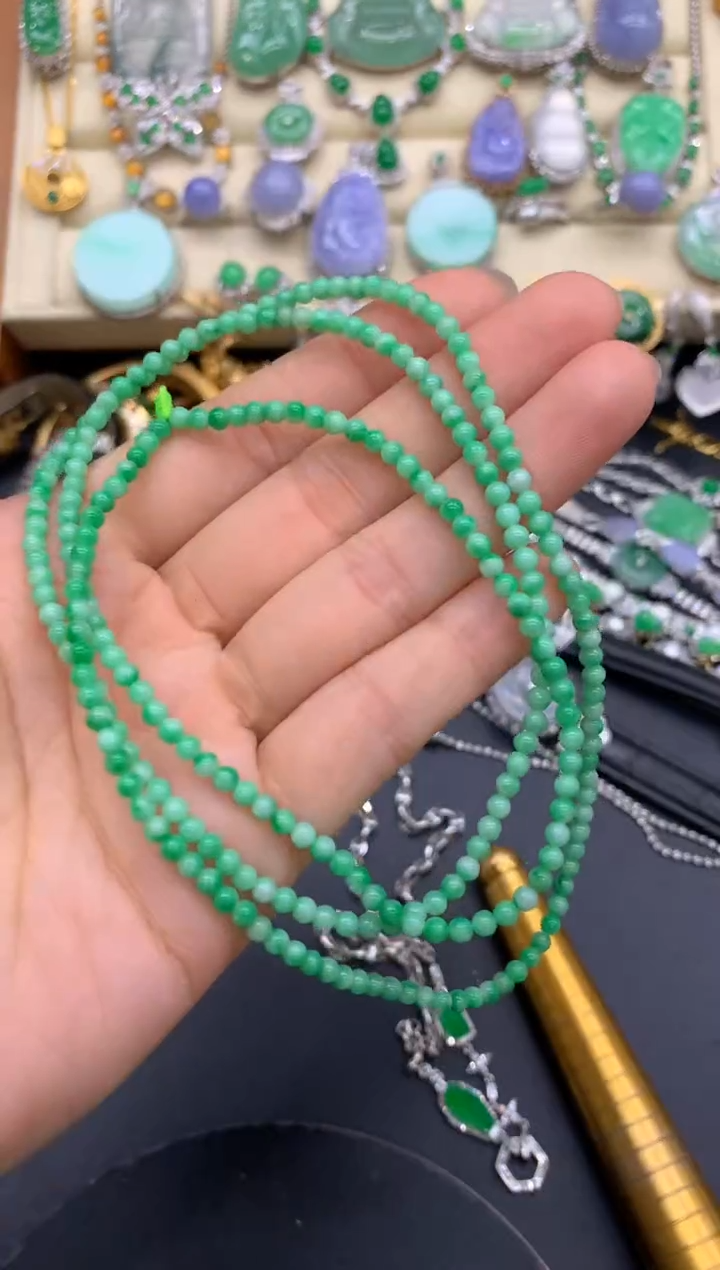 【闪购商品】翡翠颈饰未镶嵌170-中国好珍宝1