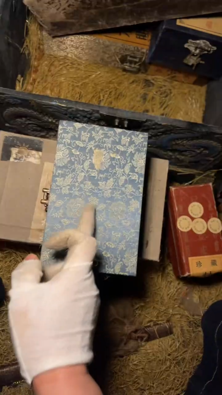 木摆件高端精美蓝盒一件链接