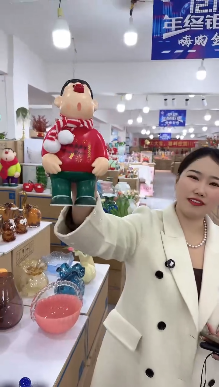 【闪购商品】琉璃简屿花器C-品35