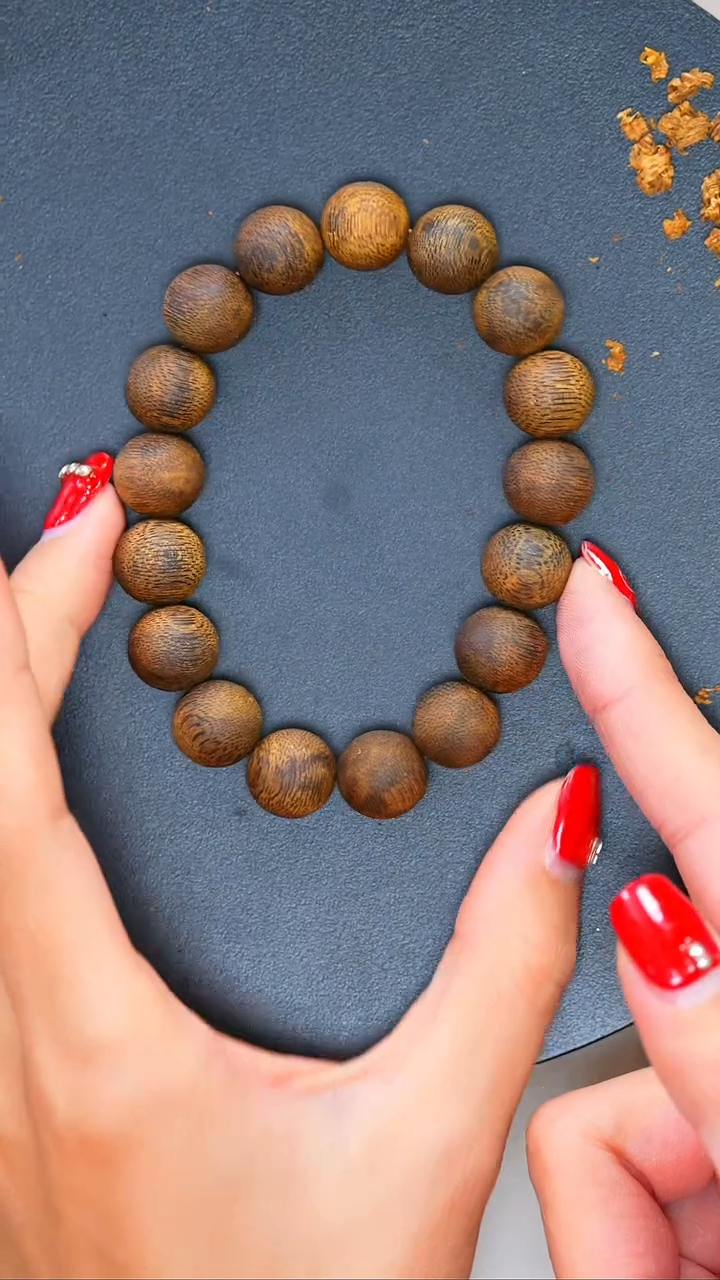 【闪购商品】沉香手串海南野生黄棋圆珠单圈 臻品