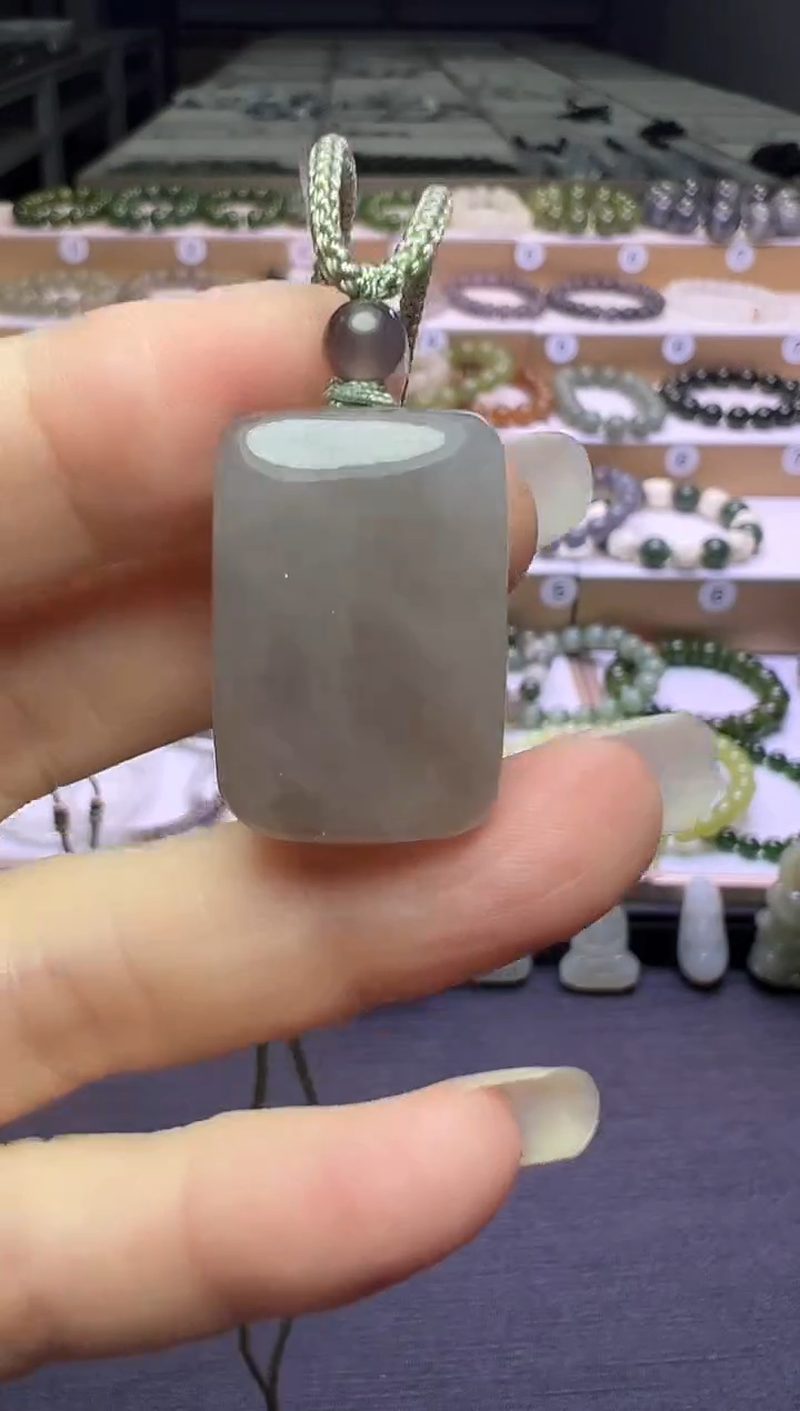 颈饰未镶嵌和田玉16号链接卡27*17*8mm
