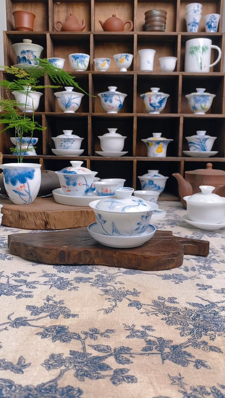 【闪购商品】盖碗/杯群芳斋闪购链接（以闪拍图片为准）