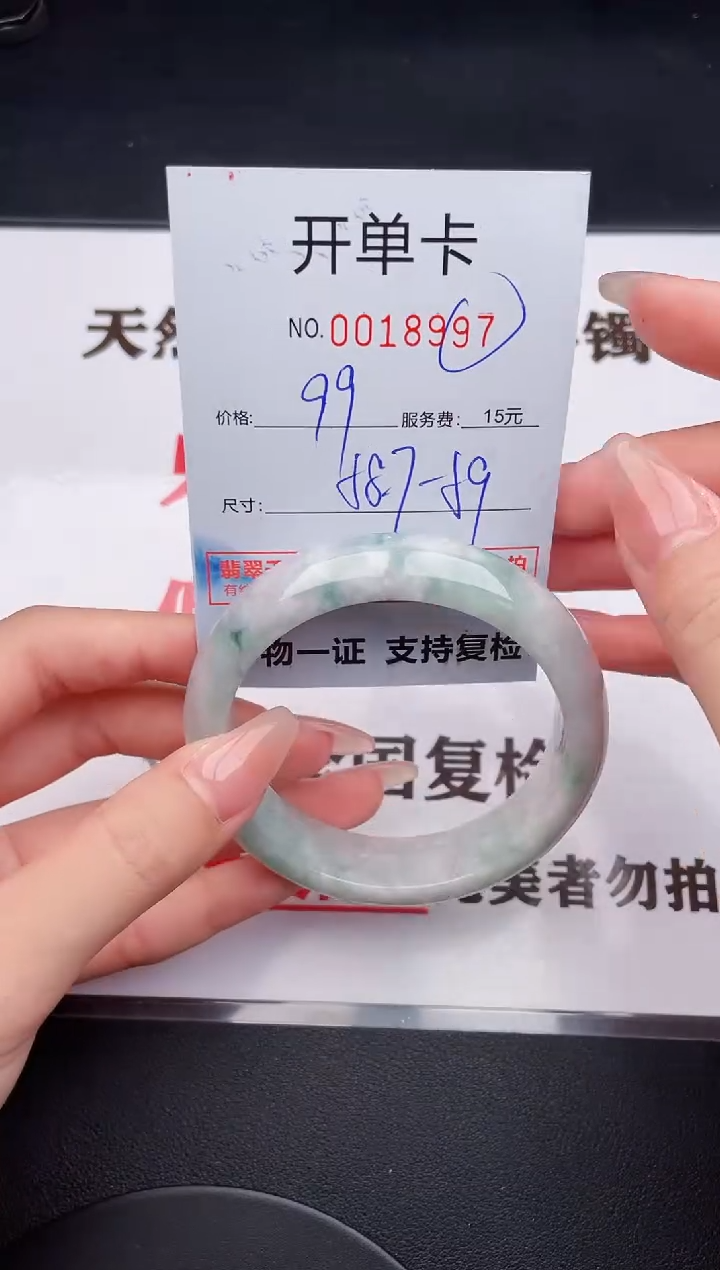 未镶嵌手镯翡翠97