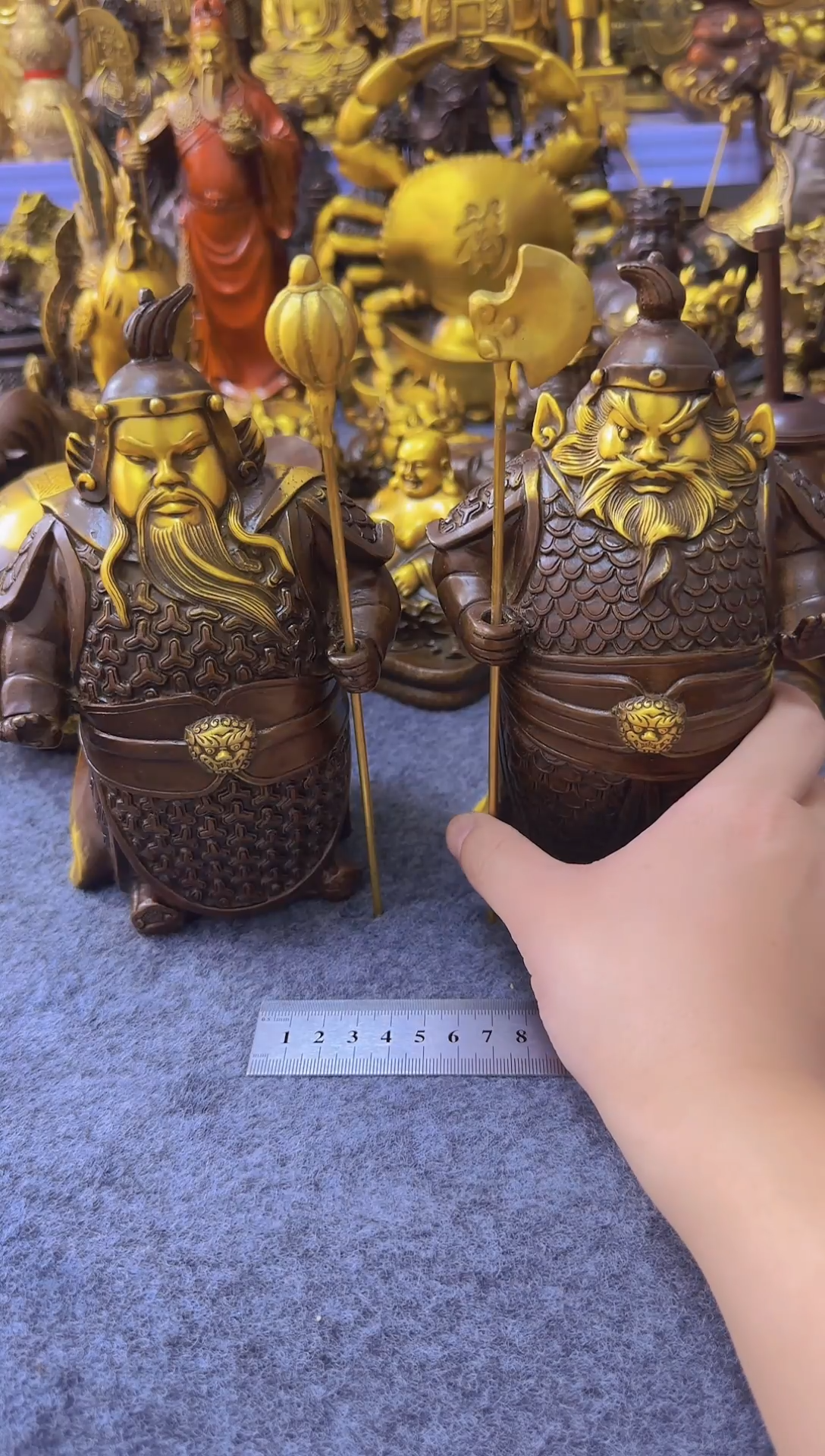 老黄黄铜摆件装饰品