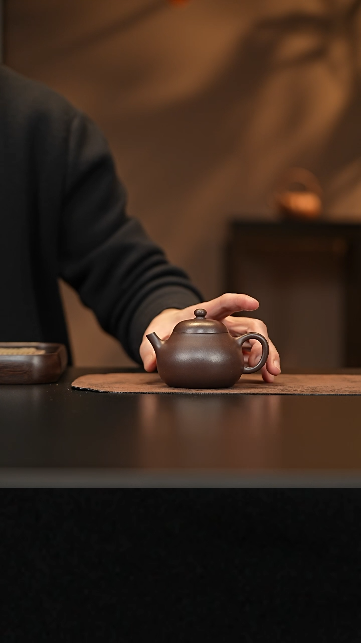 【闪购商品】紫砂茶杯允禾斋wxy 黑墩头 文旦