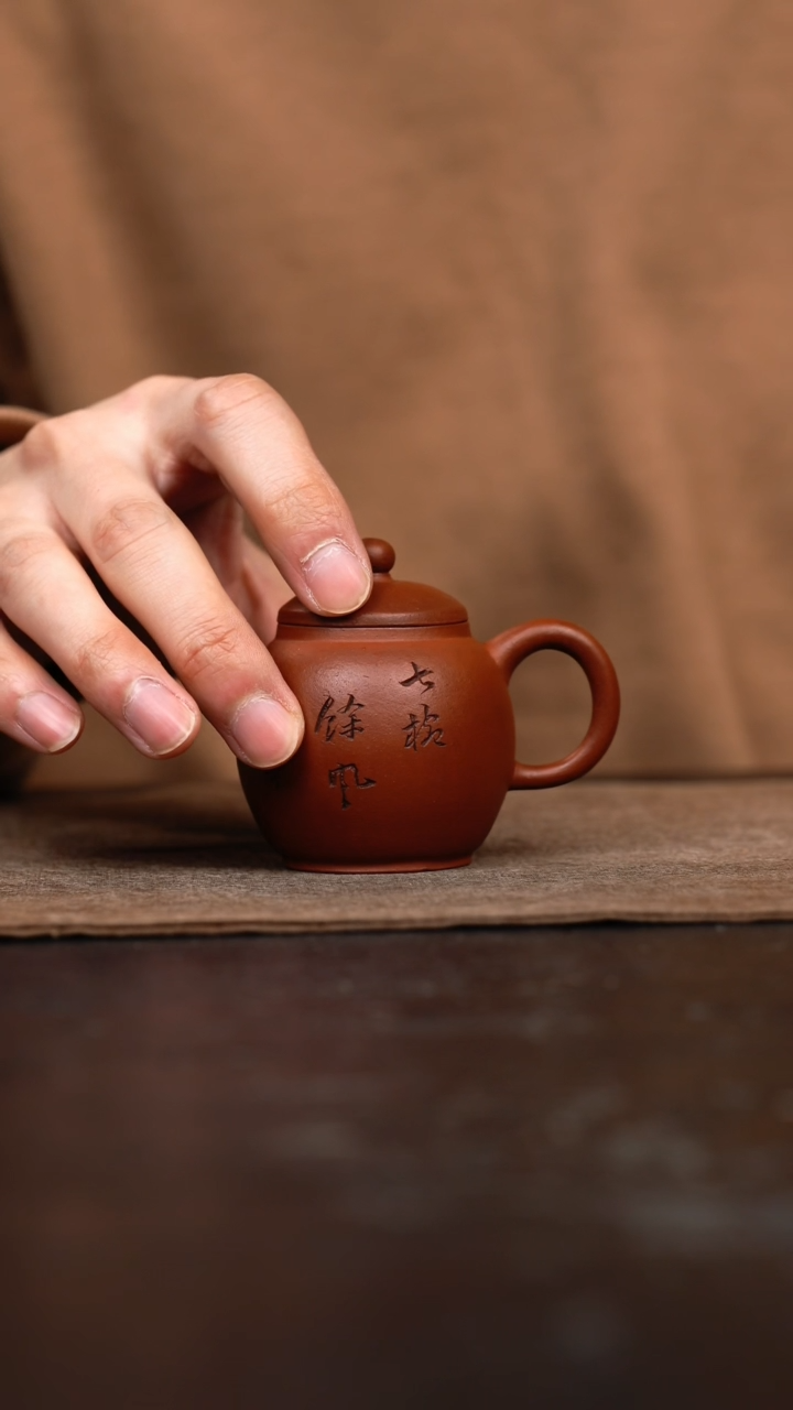 【闪购商品】紫砂茶壶红泥巨轮壶