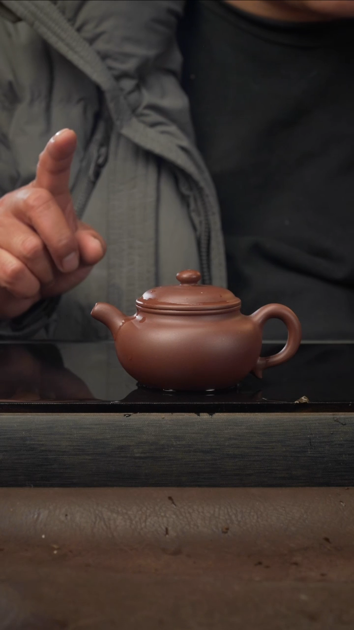茶壶紫砂10 仿古 紫泥 150cc