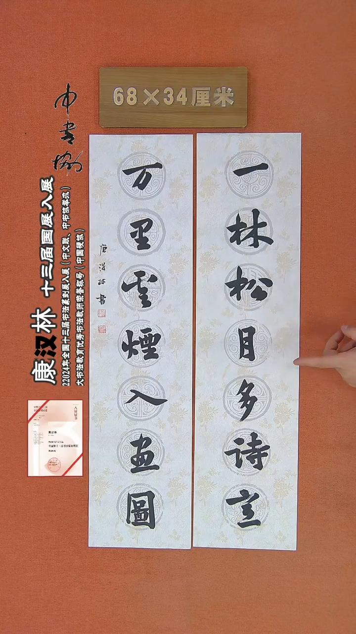 【闪购商品】书法96康翰林书法作品