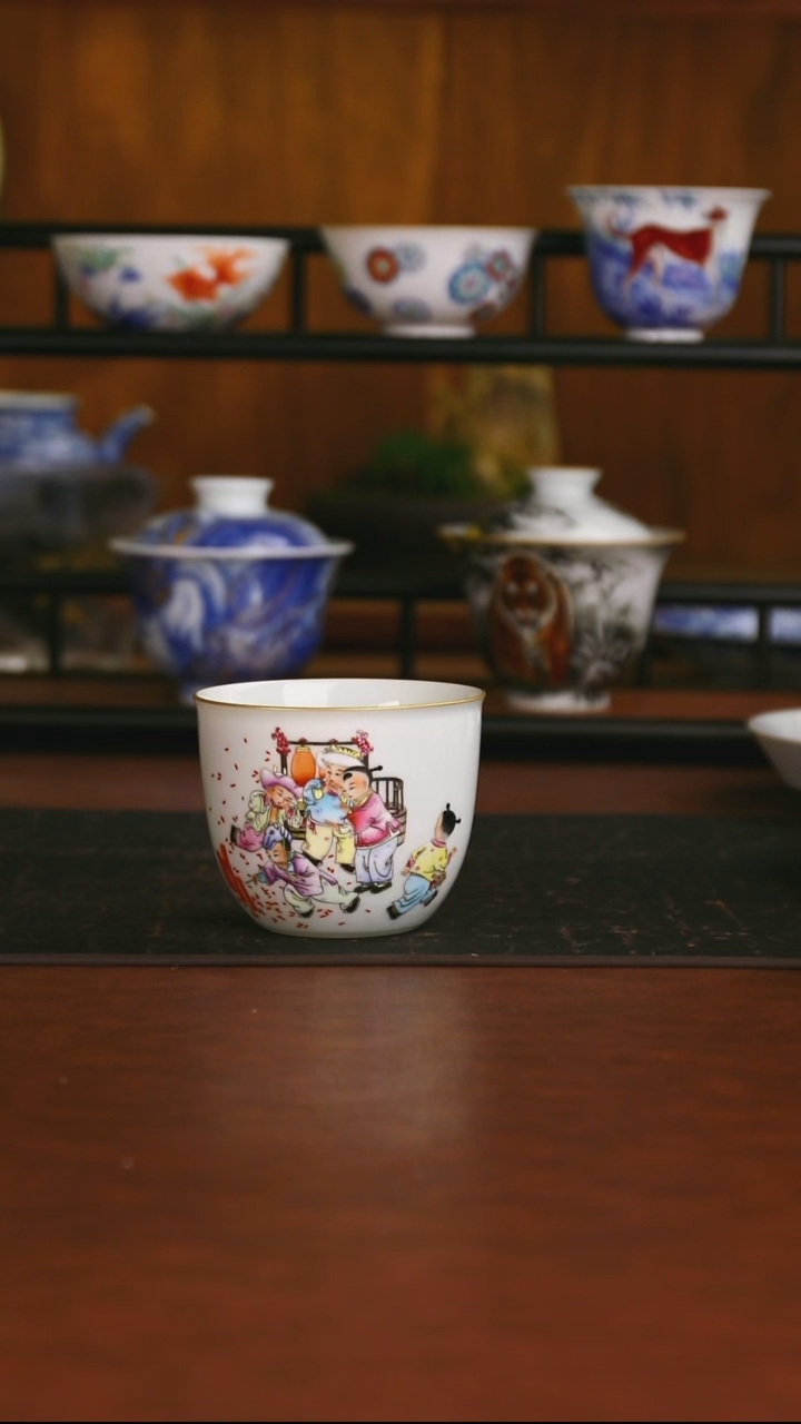 景德镇手工手绘的13