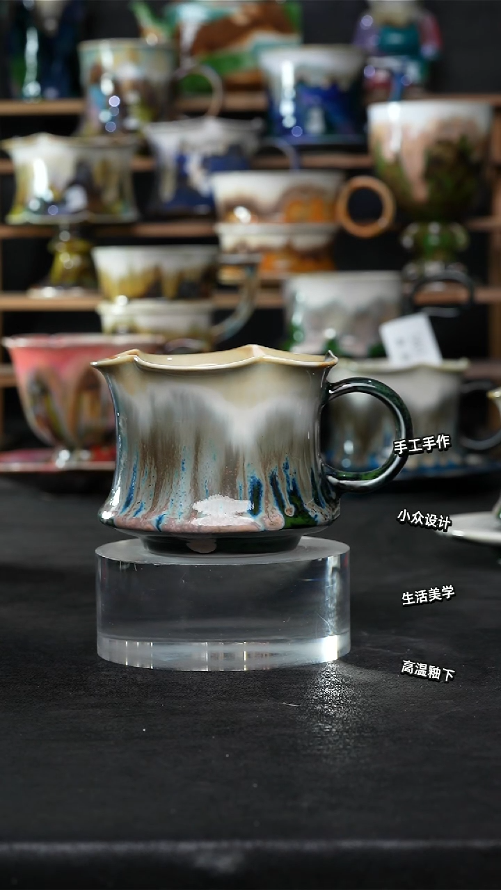 设计师款景德镇森涩手创陶瓷（食品级）591