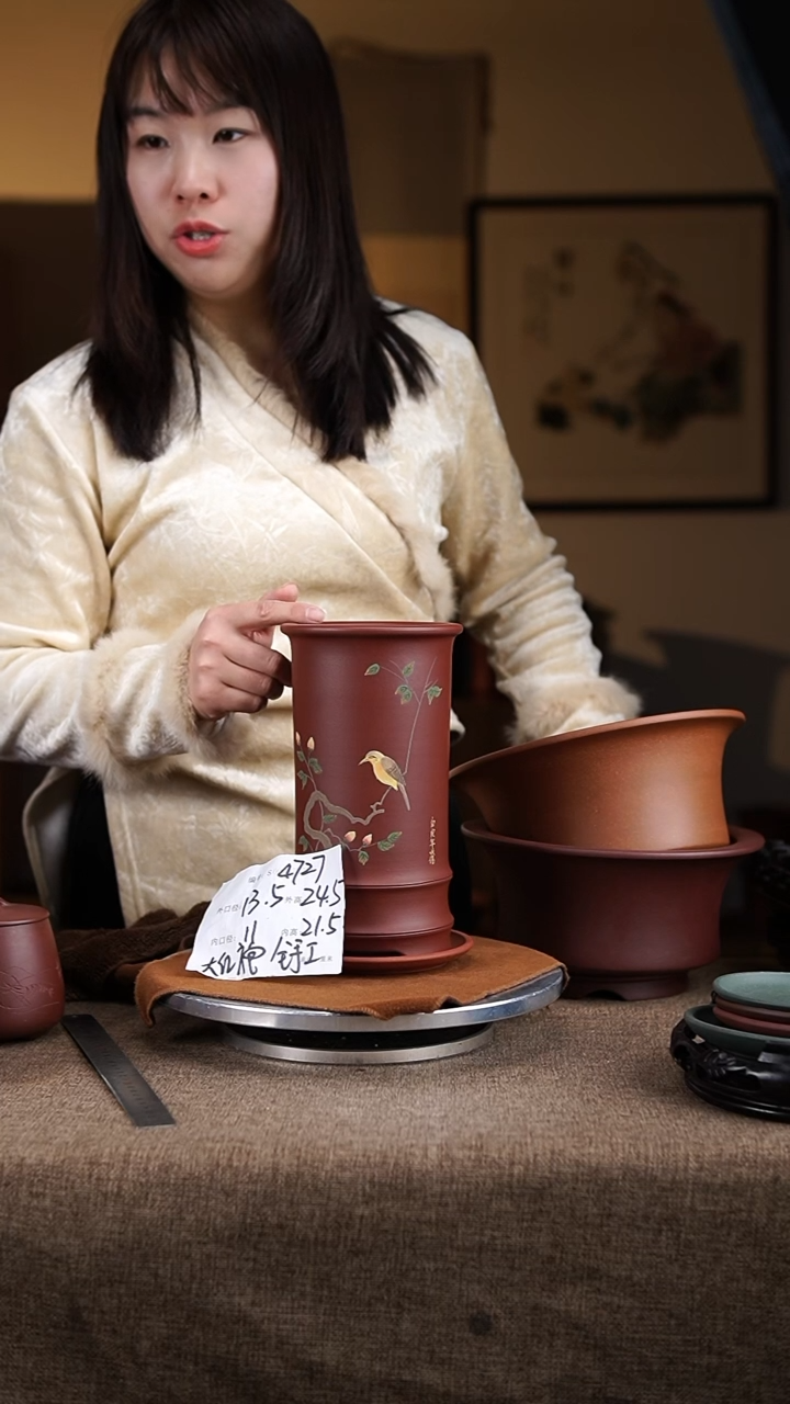 【闪购商品】紫砂花盆紫砂花盆4727+z