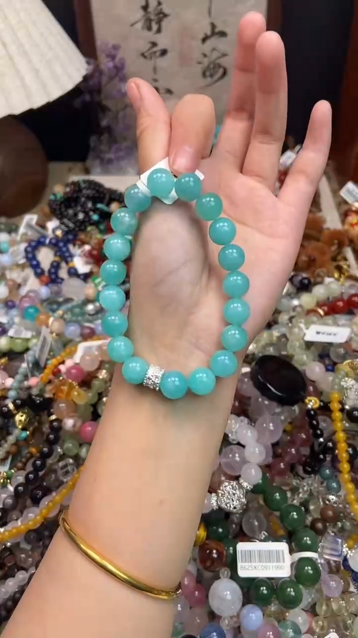 未镶嵌手链天河石244