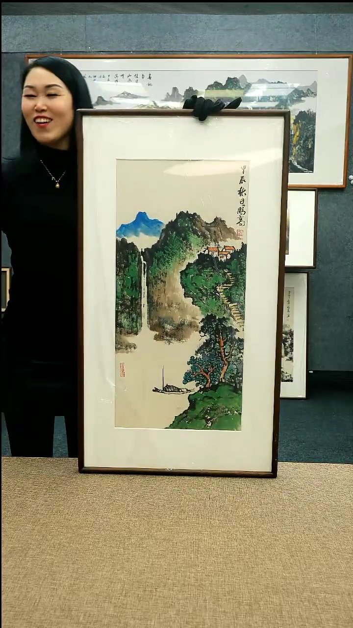 【闪购商品】国画52*92唐鹏高老师山水