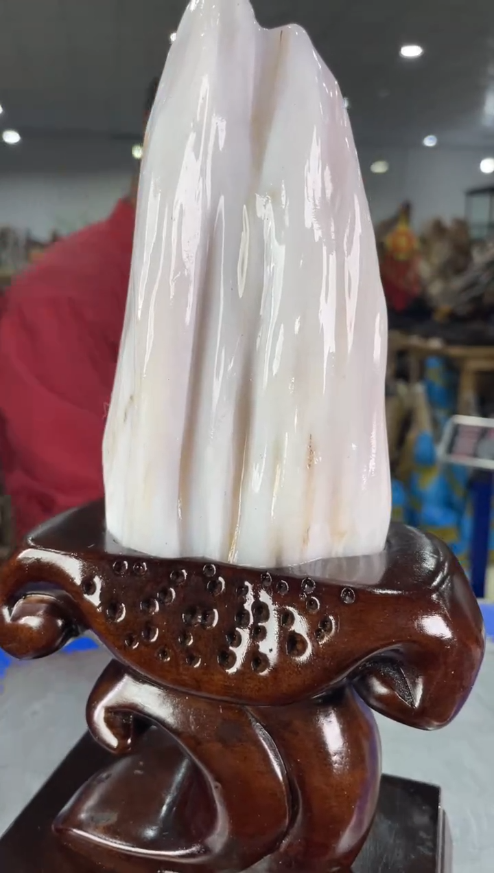硅化玉未镶嵌摆件5