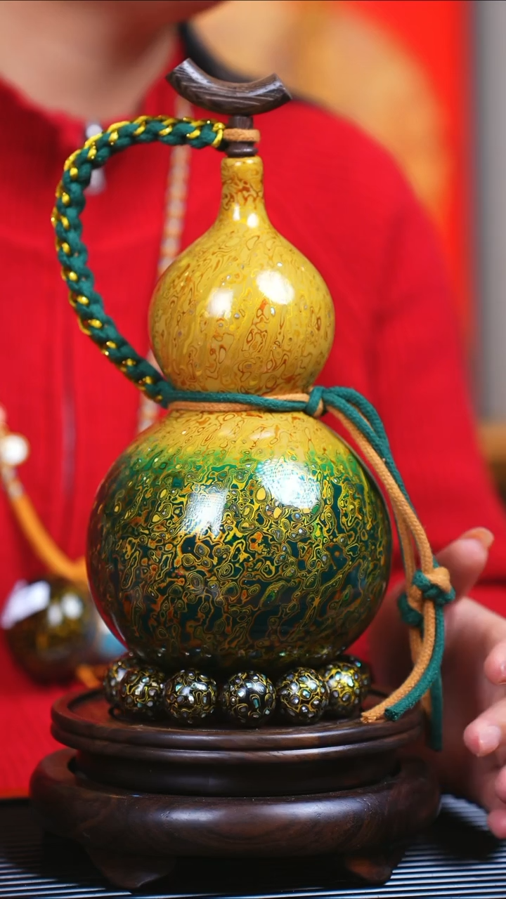 【闪购商品】JH138迎元宵臻选大漆酒葫芦