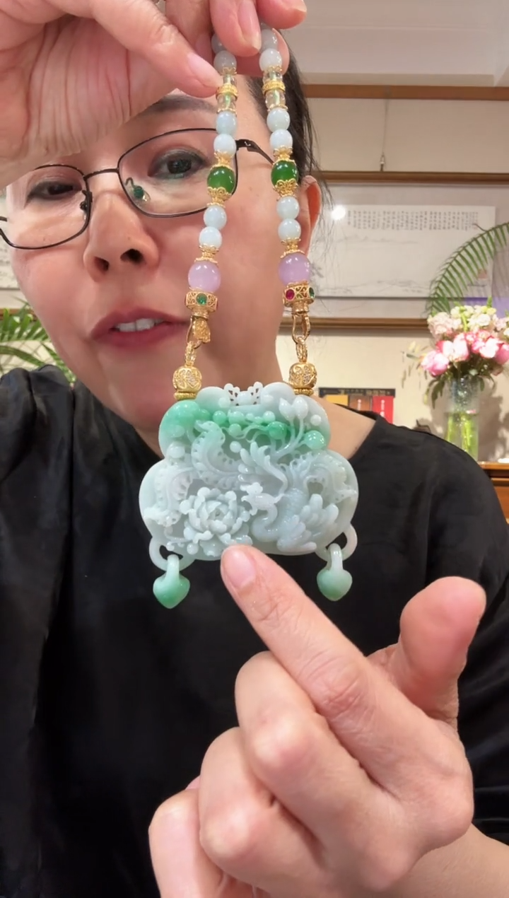 【闪购商品】翡翠颈饰未镶嵌国风