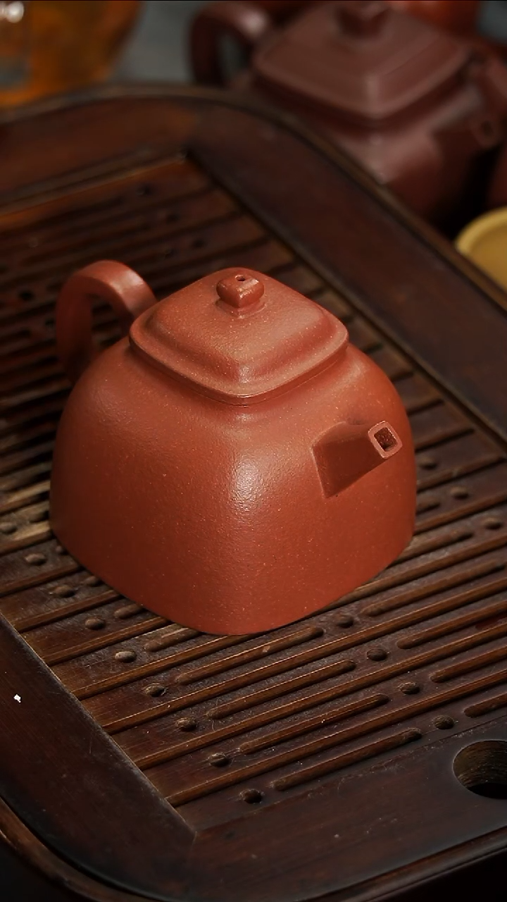 茶壶紫砂宜兴紫砂降坡坦然200毫升