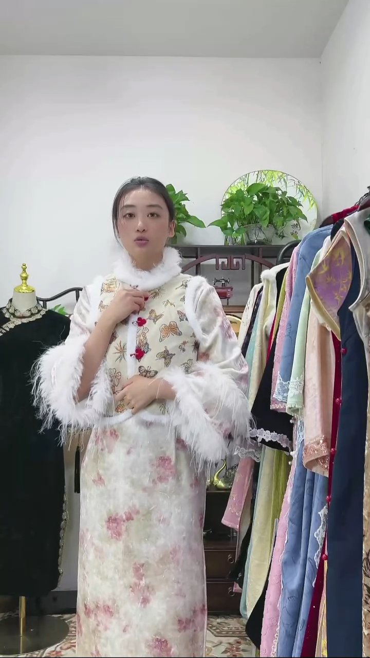 三醋酯纤维野兔毛马甲